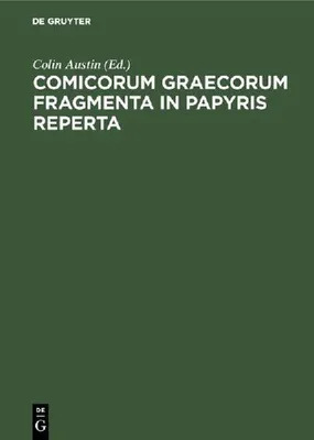Produktbild von Comicorum Graecorum Fragmenta in papyris reperta