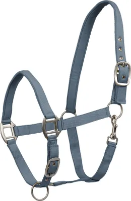 Produktbild von Halfter Satin kreideblau Pony