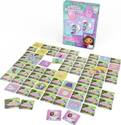 Image de Gabby's Dollhouse MEMO 72 CARTES Gabby et la Maison ...