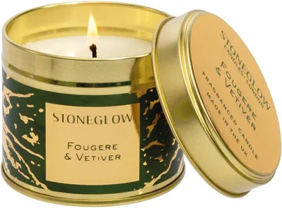 Obrázok produktu pre Stoneglow - Luna - Sviečka s vôňou vetiveru a fúgrového dreva, novinka