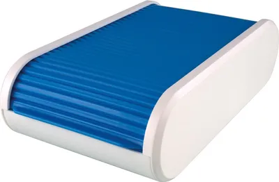 Immagine prodotto di helit H6218030 Colori scatola per biglietti da visita bianco / azzurro
