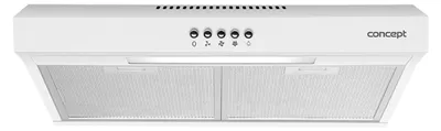 Obrázok produktu pre Concept OPP1250WH, 136 m³/h, Zvedené / recirkulačné, G, B, C, 60 dB