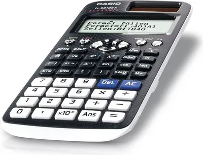 Produktbild von Casio FX-991DE X, Desktop, Wissenschaftlicher Taschenrechner, Batterie/Solar, Schwarz