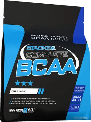 Produktbild von Stacker2 Complete BCAA (300g) Orange - Aminosäuren - BCAA