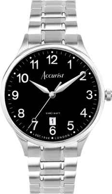 Zdjęcie produktu dla Accurist Classic  Srebrny – duży, jeden rozmiar