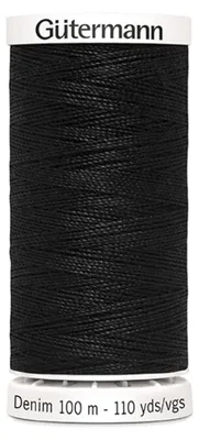 Produktbild von Gütermann Spezialgarn Denim 100 m Farbe 1000