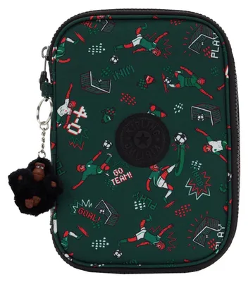 Productafbeelding van Kipling 100 Pens Etui - Soccer Print