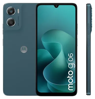 Image de Motorola Solutions Motorola moto g06, 17,5 cm (6,88 pouces), 4 Go, 128 Go, 50 Mpx, Android 15, bleu