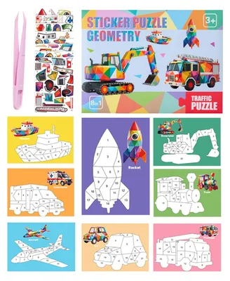 Productafbeelding van Stickerboek voor Kinderen met 3D Effect