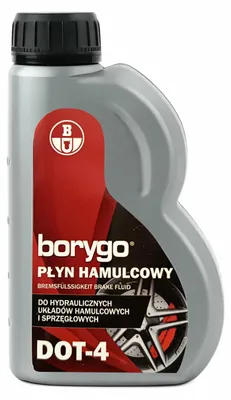 Zdjęcie produktu dla Płyn Hamulcowy Borygo DOT-4 B031 500 ml Uniwersalny