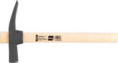 Produktbild von Hammer Strend Pro HM351, 600 g, Maurerhammer, Holzgriff, Grifflänge 380 mm