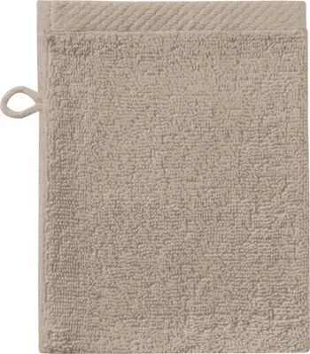 Produktbild von Seahorse Waschlappen Pure - 16 x 21 cm - Sand - 3 Stück