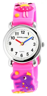 Produktbild von Excellanc Kinder Armbanduhr silberfarbig, Mineralglas