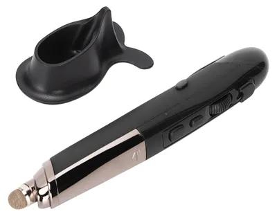 Image de Souris stylo sans fil, 3 niveaux de DPI réglables, écriture sur écran tactile, faible consommation, compacte et portable, accessoires informatiques, noir