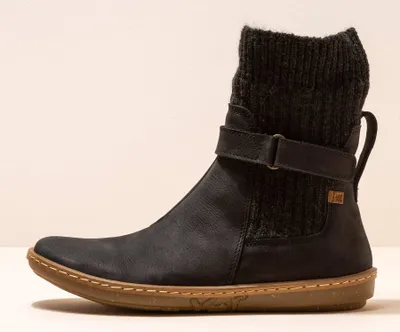 Produktbild von El naturalista Schnürstiefel N5318 PLEASANT BLACK/CORAL Farbe Black