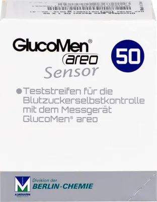 Immagine prodotto di Glucomen Areo Sensor 50 strisce reattive