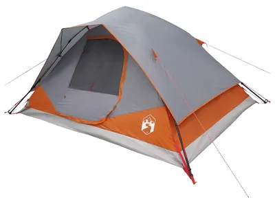 Immagine prodotto di Tenda Sofort con tettoia di vidaXL, grigia e arancione, 305 x 215 x 140 cm