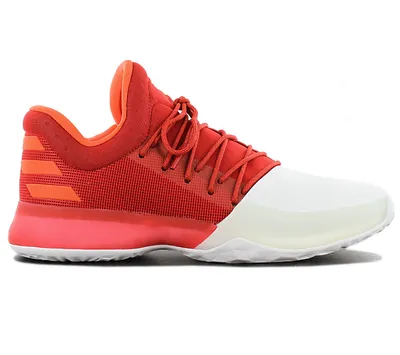 Produktbild von adidas Harden Vol.1 BW0547 Herren Basketballschuhe Rot , Größe: EU 47 1/3 UK 12