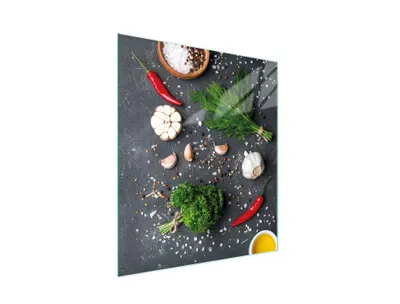 Obrázek produktu pro Skleněná krájecí deska 45x52 břidlice