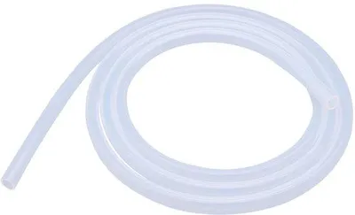 Produktbild von Silikonschlauch – Transparenter Gummi-Schlauch für den Haushalt, Trinkwasser und die Industrie – Innendurchmesser 19 mm, Außendurchmesser 25 mm, Wandstärke 3 mm, Länge 2 Meter