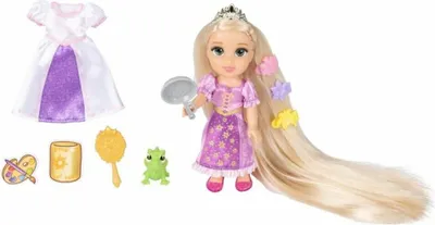 Produktbild von Jakks Pacific - Lalka Disney Rapunzel 15cm z akcesoriami, oficjalny produkt