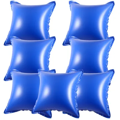 Immagine prodotto di TolleTour 7 pezzi cuscino per piscina cuscino d'aria invernale per piscina 122 x 122 x 60 cm, cuscino d'aria per piscina, imbottitura, cuscino invernale per copertura piscina invernale svernante