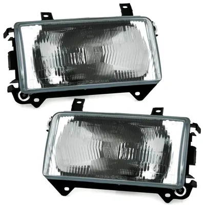 Obrázok produktu pre Predné svetlomety, čierna farba, pre VW T4, modelové roky 1990-2003, krátka verzia karosérie