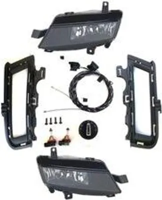 Produktbild von Nebelscheinwerfer Nachrüstung NSW Set Kit Komplettset passend für VW Golf VII 7