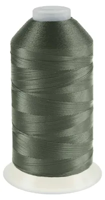 3000m Nähgarn Polyester 210D/3 grüngrau