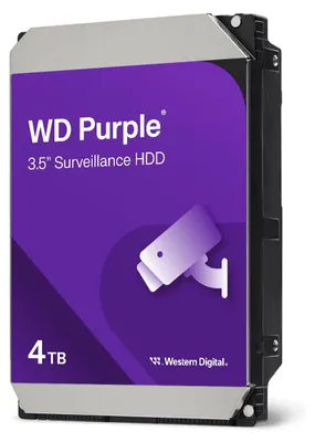 Immagine prodotto di WD Purple Surveillance - Festplatte 4 TB 3.5″ SATA