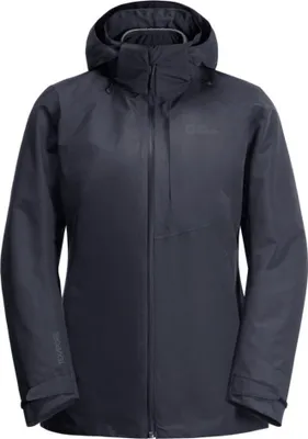 Produktbild von Jack Wolfskin BERGLAND 3IN1 JKT W Graphite M