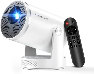 Produktbild von Magcubic Tragbarer Mini Projektor Beamer Hy320 Pro 4K Android 14 Wifi 6 BT 5.4 Kino Portabler Projektor Autofokus fürs Handy Smart Projektor Full HD