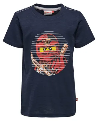 Produktbild von Lego Wear Jungen T-Shirt Ninjago dunkelblau Thomas 302 Gr. 104