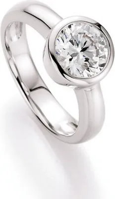 Produktbild von Ring 54 - silberfarben - Sterlingsilber Zirkonia