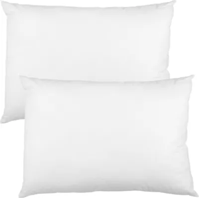 Súprava vankúša 2 50 x 70 cm prešívaný vankúš z mikrovlákna - vankúš pre alergikov výplň vankúš posteľ vankúš vankúš na spanie vankúš biely vankúš