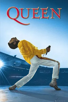 Produktbild von Poster Queen Wembley – Classic Rock Motiv, Abmessungen ca. 61x91,5 cm