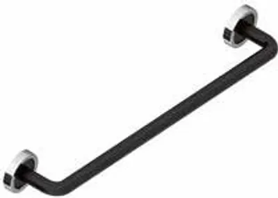 Produktbild von Nikles Badetuchhalter 450mm verchromt/carbon