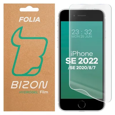 Produktbild von Bizon Glass Hydrogel Front Apple iPhone SE 2022 / 2020 / 8 / 7