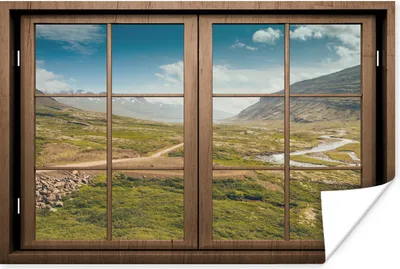 Produktbild von MuchoWow® Poster Ausblick - Natur - Landschaft 30x20 cm - Plakate - Print