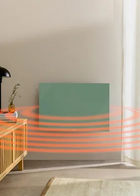 Produktbild von CREATE - WARM MINIMAL IR - Wandmontierter Infrarotheizstrahler mit WiFi