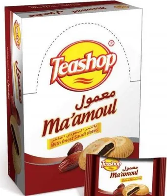Produktbild von Teashop - Arabische Dattelkekse - Kekse mit Dattelfüllung (12 x 40g)