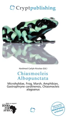 Produktbild von Chiasmocleis albopunctata