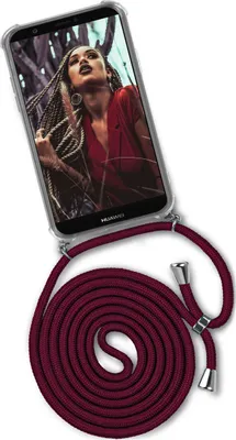 Produktbild von TWIST-Case + TWIST-Cord für Huawei P Smart (2017), Farbe:Toxic Apple (Silber)
