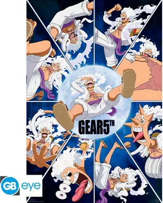 Produktbild von ONE PIECE - Poster Maxi 91cmx51cm - Gear 5th Looney