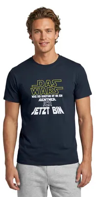 Produktbild von Spreadshirt Ruhestand Das Wars Rentner Ich Bin Rente Männer T-Shirt, S, Navy