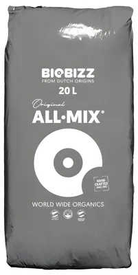 Zdjęcie produktu dla Wysokiej jakości gleba BioBizz All-Mix wstępnie nawożona 20 litrów