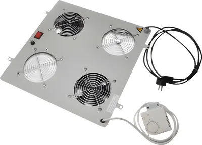Immagine prodotto di DIGITUS Dachlüftereinheit Unique/Dynamic 2 Lüfter schw.