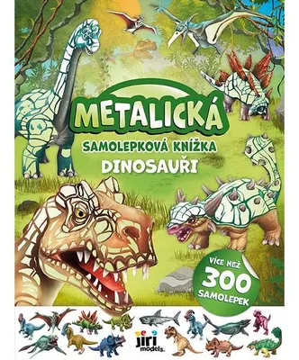 Image de Metallic sticker book Dinosaurs