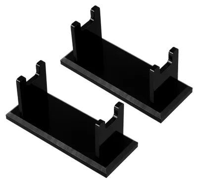 Imagen del producto de Soporte para maquinilla de afeitar de acrílico, modelo 2, para usar en la ducha