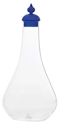 Obrázek produktu pro ZAFFERANO PI01507 Láhev z borosilikátového skla s modrým víčkem